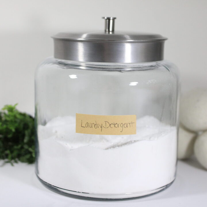 Homemade Powdered Laundry Detergent